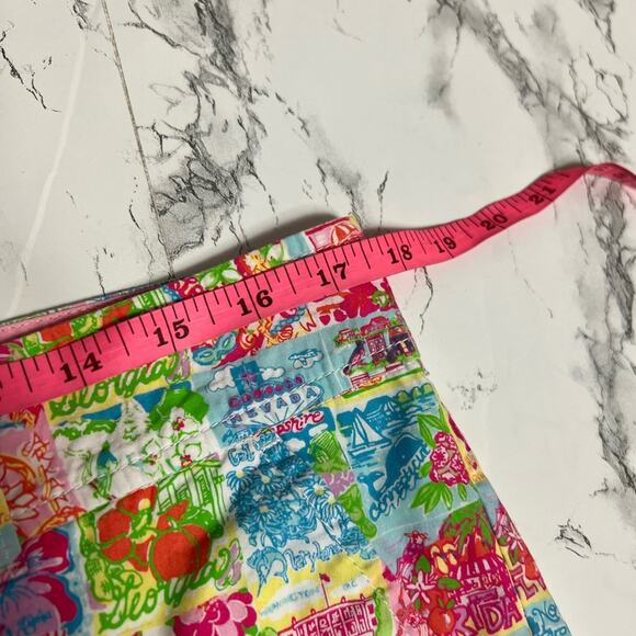 Lilly Pulitzer State of Mind Callahan Shorts Sz 10 - Picture 5 of 7